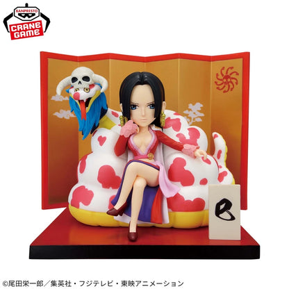 One Piece Boa Hancock and Salome Year of the Snake WCF Special Banpresto Figure 6cm