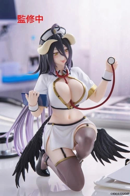 Overlord Albedo Nurse Ver Desktop Cute Taito Figure 13cm