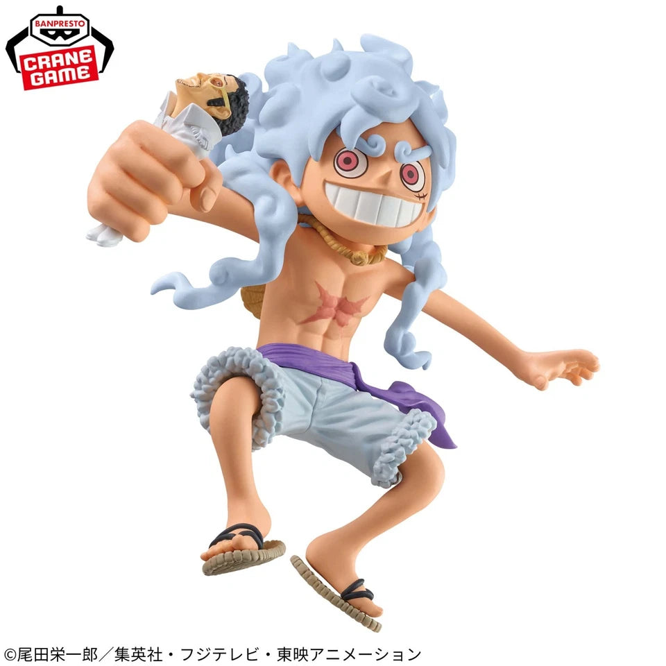 One Piece Monkey D Luffy Gear 5 VS Borsalino Mega WCF Banpresto Figure 13cm