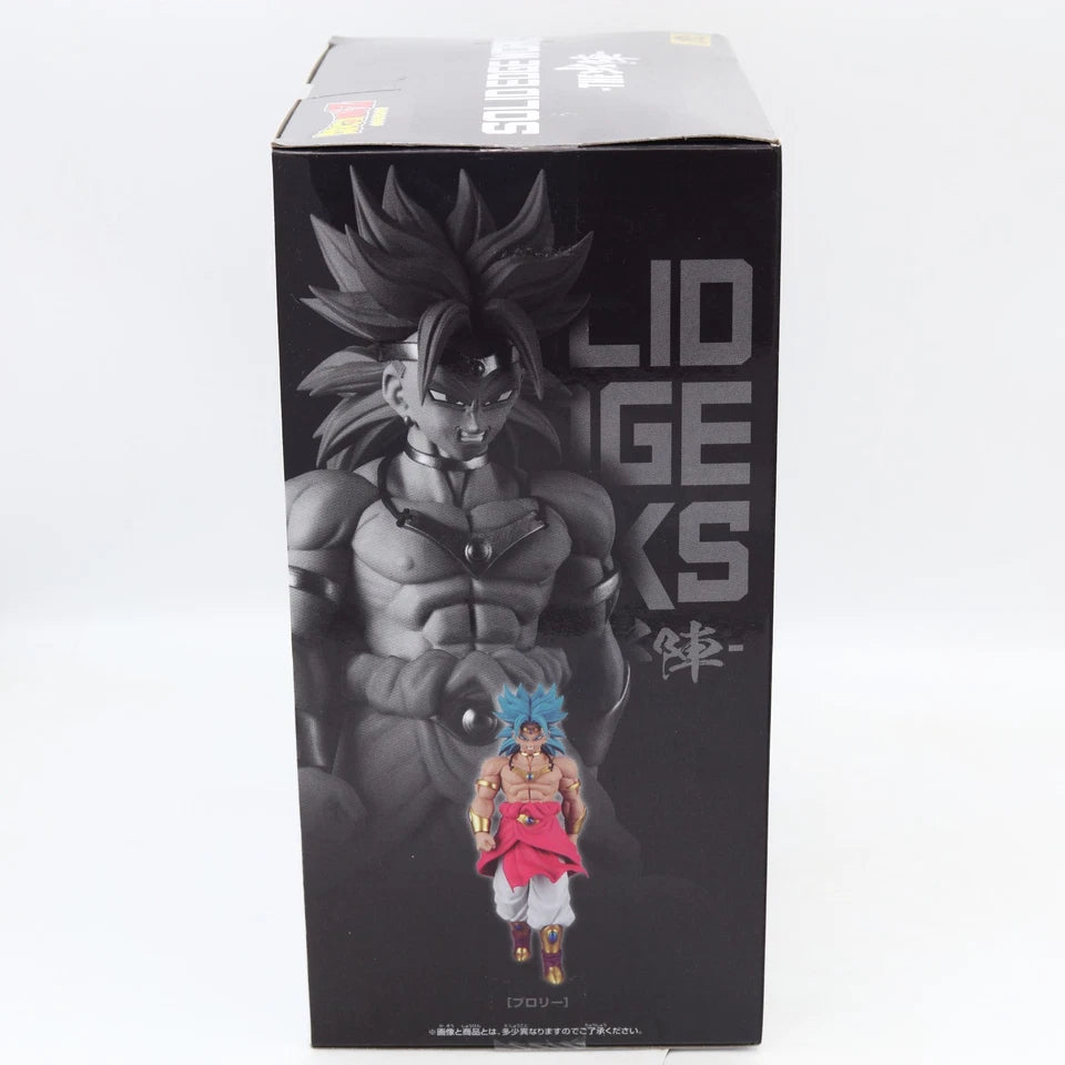 Dragon Ball Z Broly Blue Hair Solid Edge Works Figure 22cm Banpresto