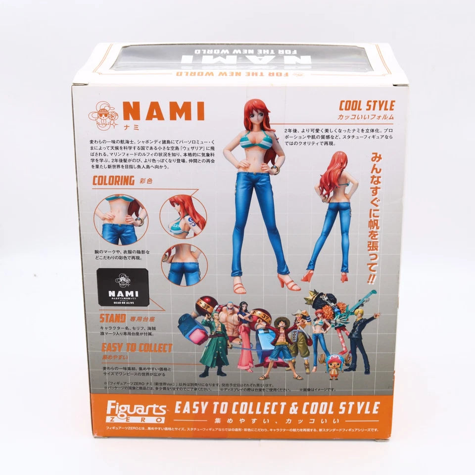 One Piece Nami New World Figuarts ZERO Figure 14cm Bandai Spirits