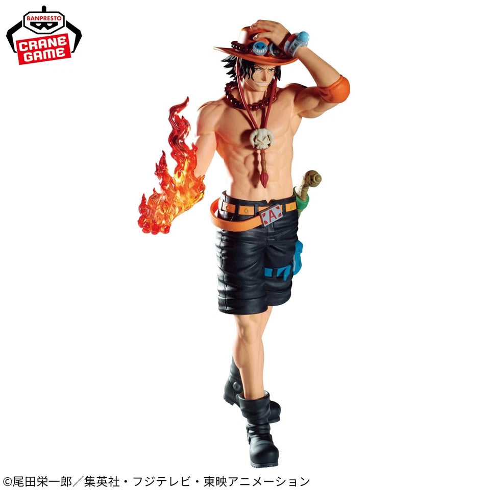 One Piece Portgas D Ace Figure - 19cm | The Departure LOGIA | Banpresto