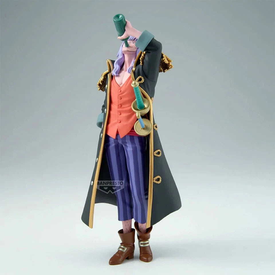 One Piece Captain John Battle Record Collection Banpresto Figure 21cm