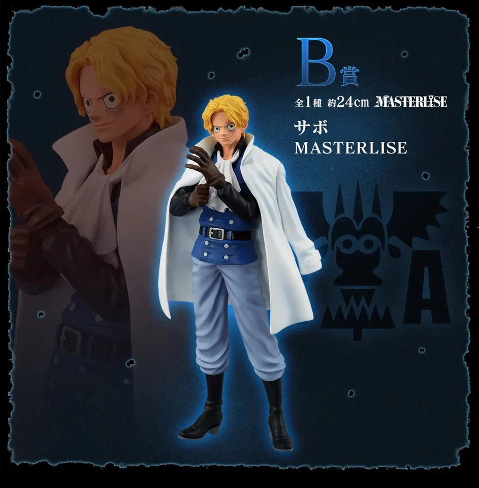 One Piece Sabo Revolutionary Flame B Prize Ichiban Kuji MASTERLISE Figure 24cm