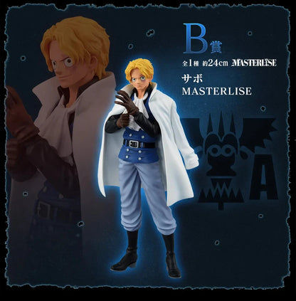 One Piece Sabo Revolutionary Flame B Prize Ichiban Kuji MASTERLISE Figure 24cm