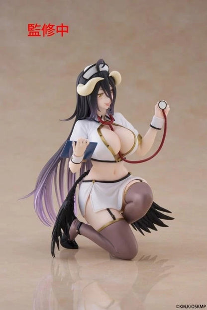 Overlord Albedo Nurse Ver Desktop Cute Taito Figure 13cm