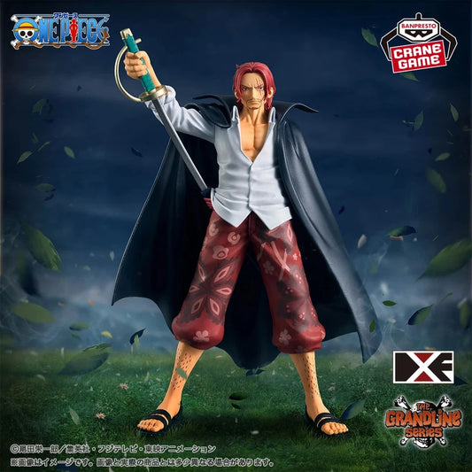 Action figure of a character from 'One Piece' with a dark background