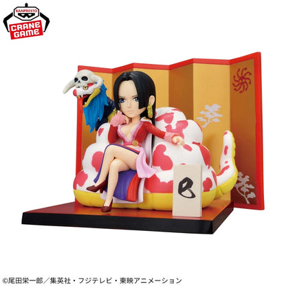 One Piece Boa Hancock and Salome Year of the Snake WCF Special Banpresto Figure 6cm