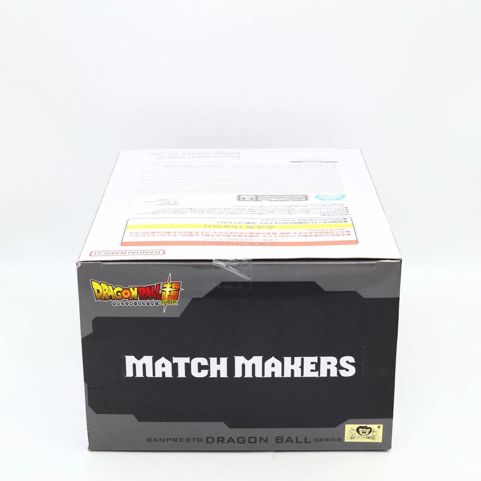 Dragon Ball Super Jiren Match Makers VS Ultra Instinct Goku Figure 19cm Banpresto