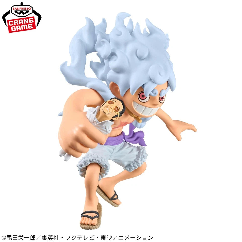 One Piece Monkey D Luffy Gear 5 VS Borsalino Mega WCF Banpresto Figure 13cm
