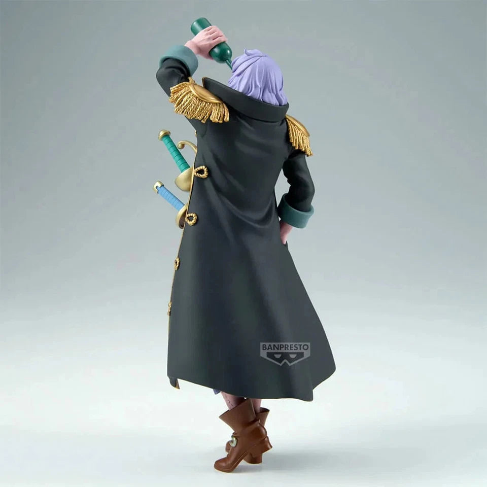 One Piece Captain John Battle Record Collection Banpresto Figure 21cm