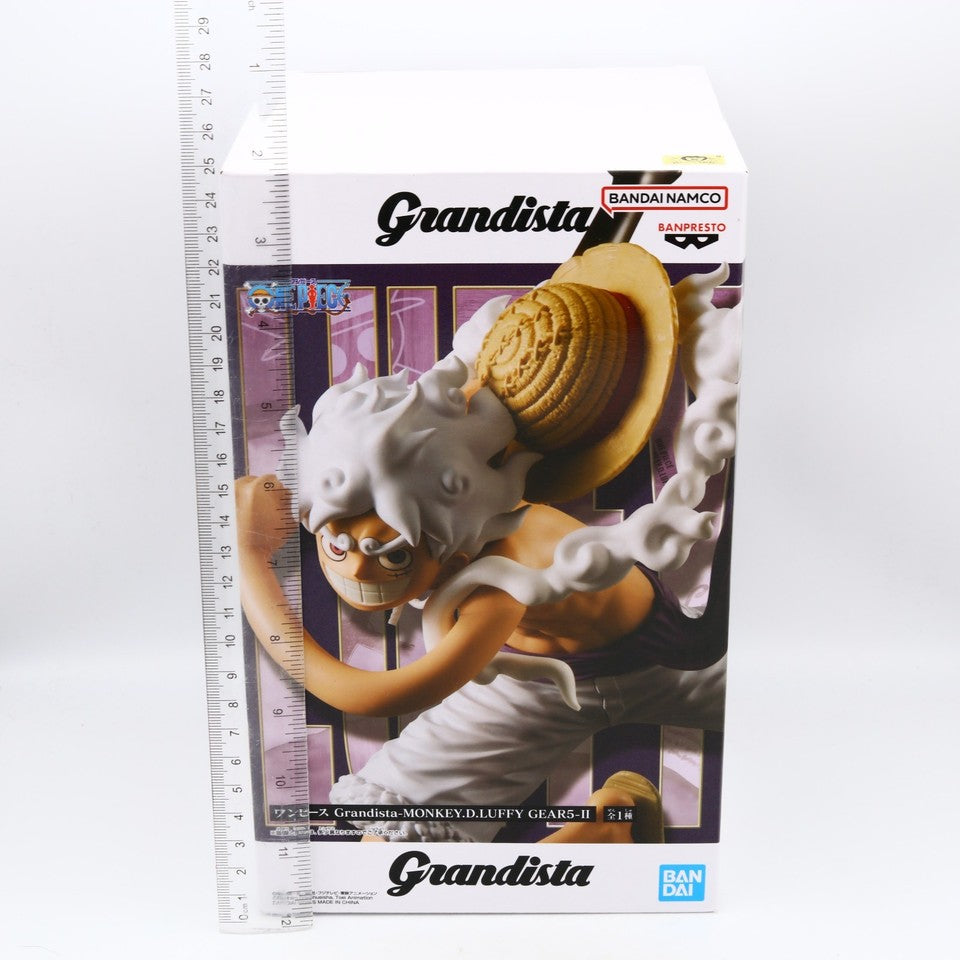 One Piece Monkey D Luffy Gear 5 II Grandista Figure 23cm Banpresto